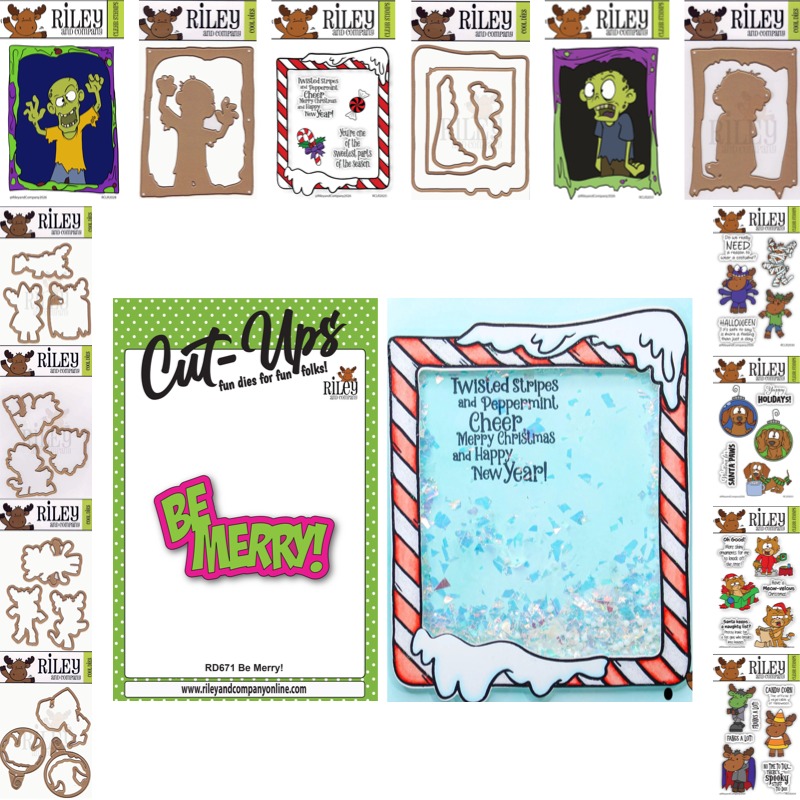 Zombie Snacks - شيء صغير متاهة Stamps و Stencil