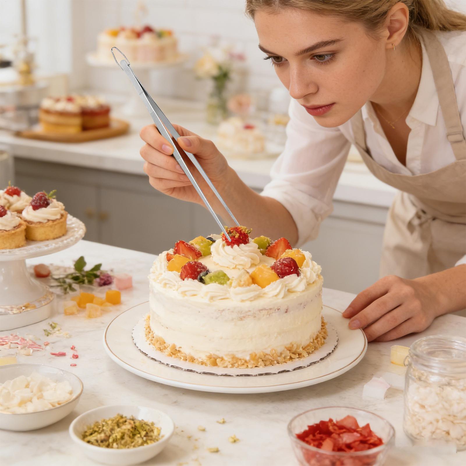 ملقط طعام معدني للطبخ والشواء، - مراجعة Food Snacks For Party وسعره