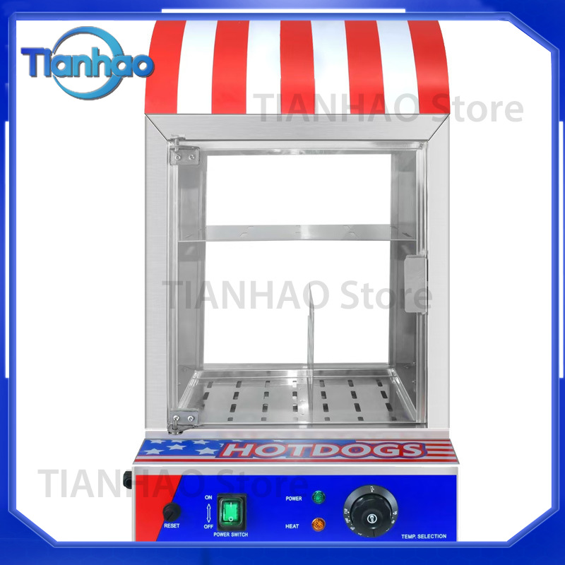 سخان أوتوماتيكي تجاري لخبز اله - مراجعة Snacks Food Warmer وسعره