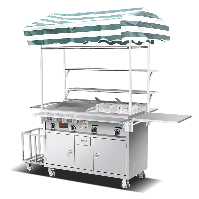 عربة طعام متنقلة قابلة للتحويل - مراجعة Snacks Food Warmer وسعره