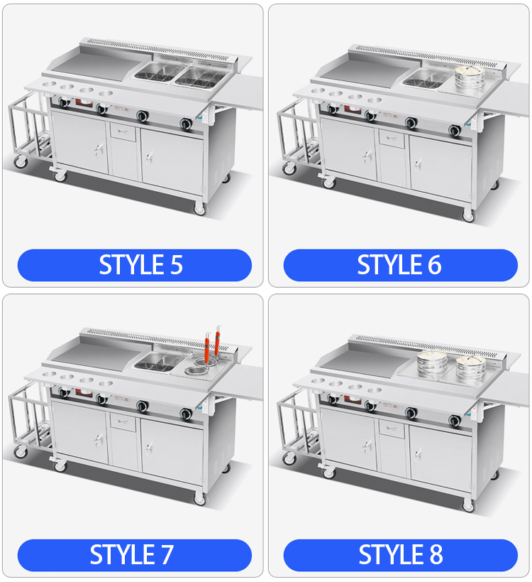 عربة طعام متنقلة قابلة للتحويل - مراجعة Snacks Food Warmer وسعره