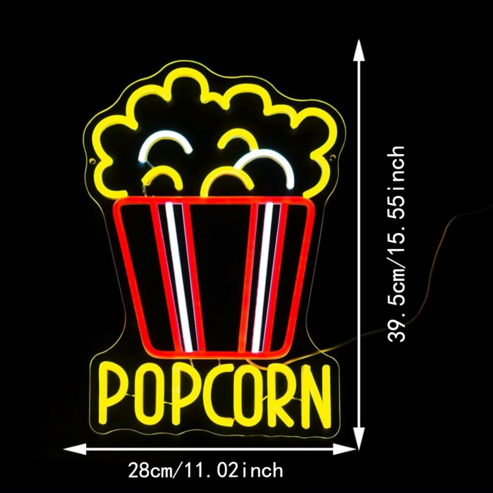 الفشار النيون تسجيل عكس الضوء  - مراجعة Snacks Food Video وسعره