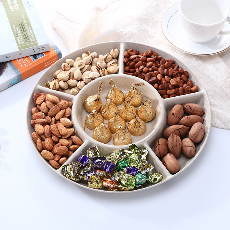 6-مقصورة صينية تخزين الطعام ،  - مراجعة Food Platter Snacks وسعره