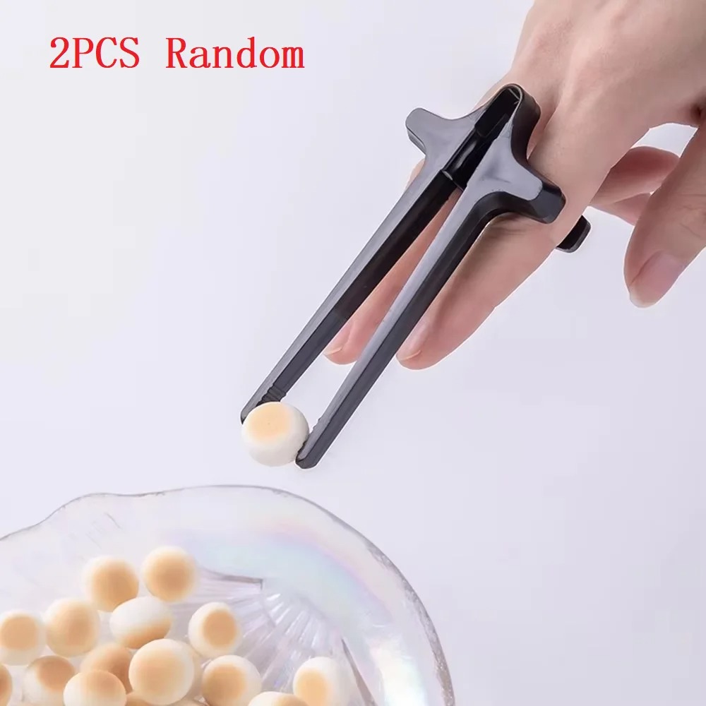 1/2/5 قطع مشبك طعام للأصابع ال - مراجعة Snacks Food Video وسعره