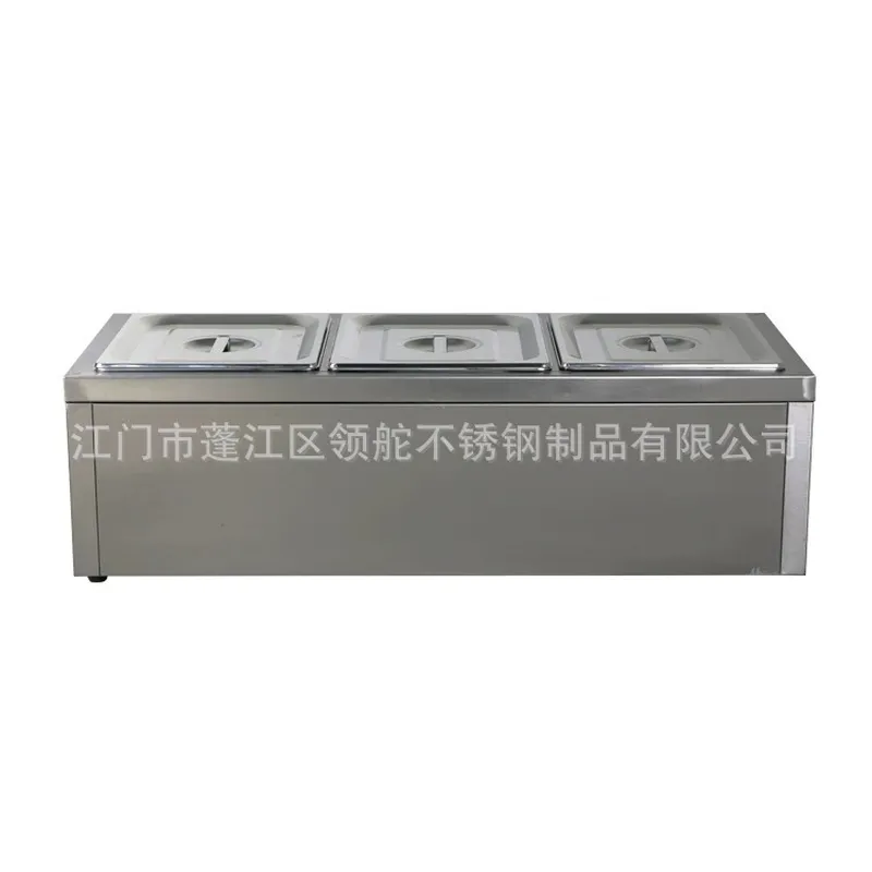 سخان طعام كهربائي تجاري بثلاثة - مراجعة Snacks Food Warmer وسعره
