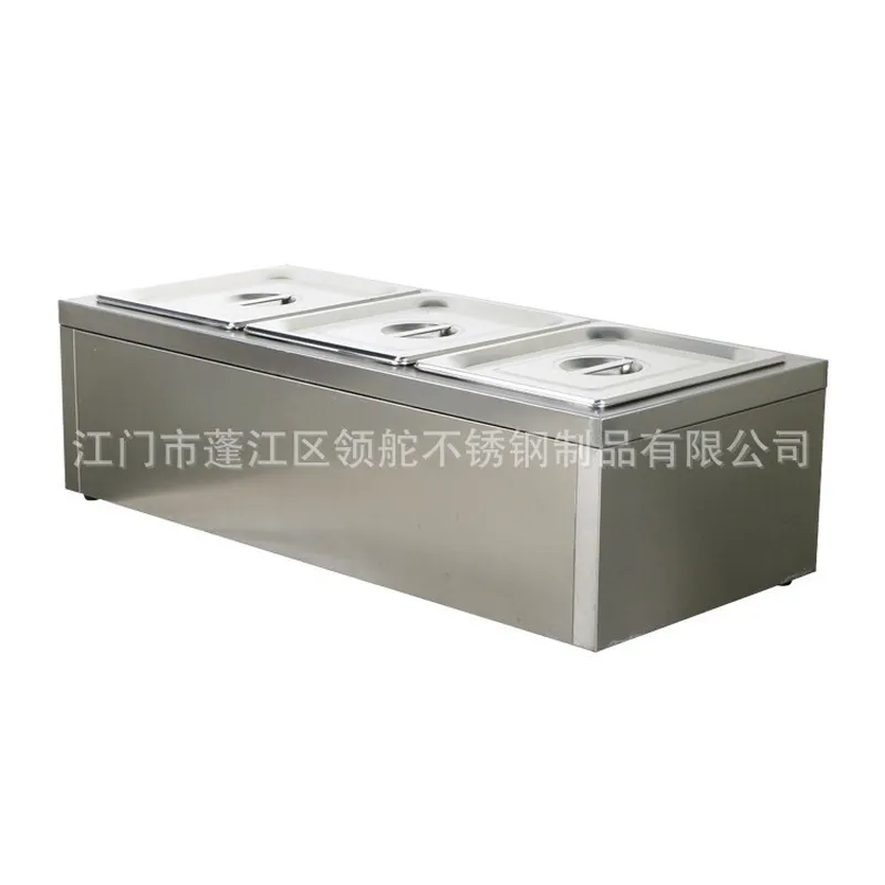 سخان طعام كهربائي تجاري بثلاثة - مراجعة Snacks Food Warmer وسعره