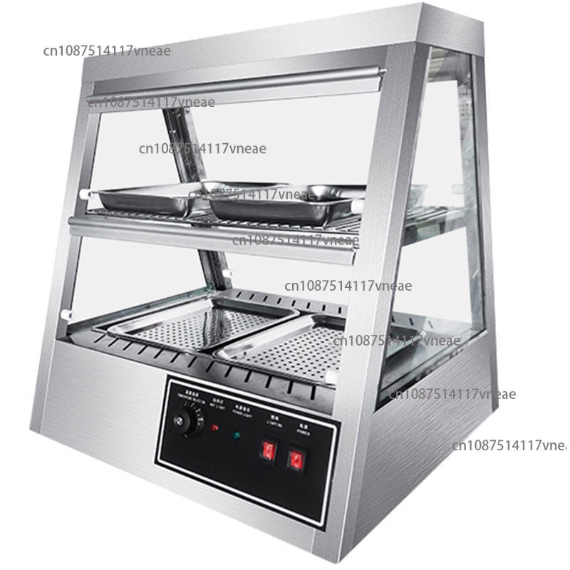 خزانة عرض تجارية جديدة أوتومات - مراجعة Snacks Food Warmer وسعره